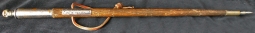 Late Korean War 728th Military Police BN. Co. B. Swagger Stick Orig. Belonged to Harlan L. Walling