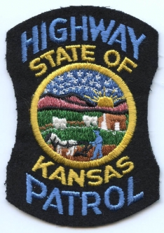 1960's State of Kansas Highway Patrol Patch