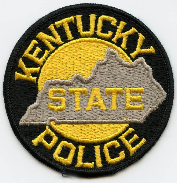 Late 1980s Kentucky State Police Patch: Flying Tiger Antiques Online Store