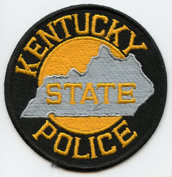 1990's Kentucky State Police Patch: Flying Tiger Antiques Online Store