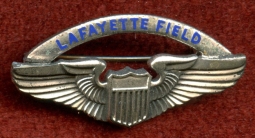 Beautiful WWII USAAF Lafayette Field Lapel Wing in Smilo Box