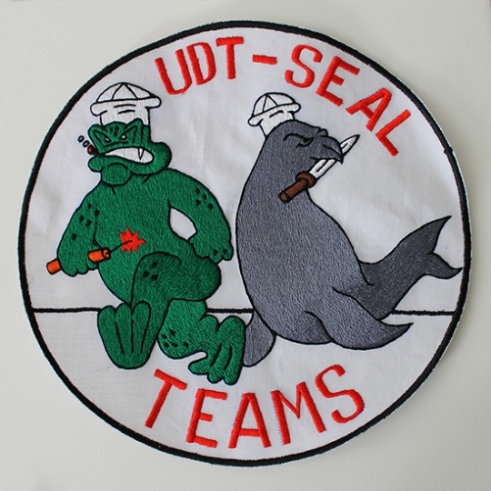 UDT Frogman USA Patch Large 