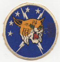 Late 1950s US Air Force 5th Fighter Interceptor Squadron Patch