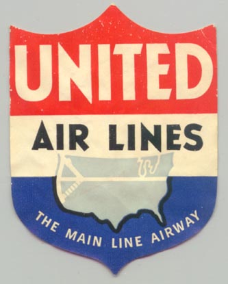 1930s United Air Lines 