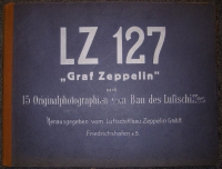 Circa 1929 "LZ-127 Graf Zeppelin" Album with 15 Photos of the Airship's Construction