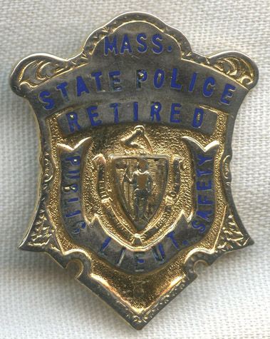 Massachusetts State Police Patch