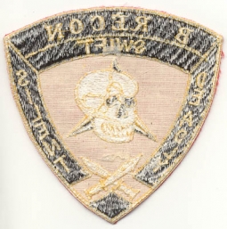 1960s Japanese-Made B Company 3rd Marine Recon Jacket Patch