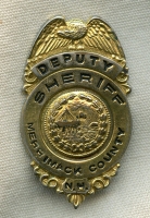 Circa 1950s Merrimack County, New Hampshire Deputy Sheriff Badge