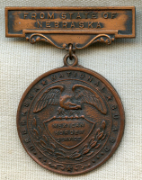 Mexican Border War Service Medal for Nebraska National Guard