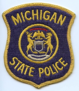 1970s Michigan State Police Patch