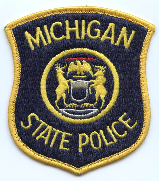 1980s Michigan State Police Patch: Flying Tiger Antiques Online Store