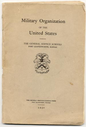 Military Organization of the United States Book: Flying Tiger Antiques ...