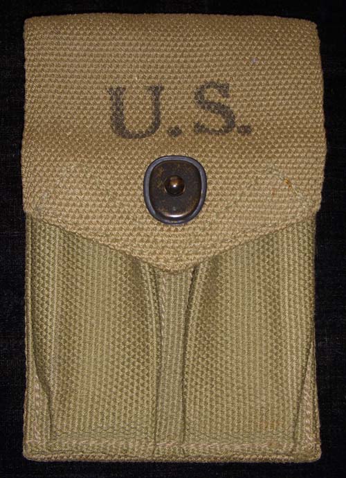 Minty 1942 Dated US Army .45 Auto Ammo Clip Pouch: Flying Tiger ...