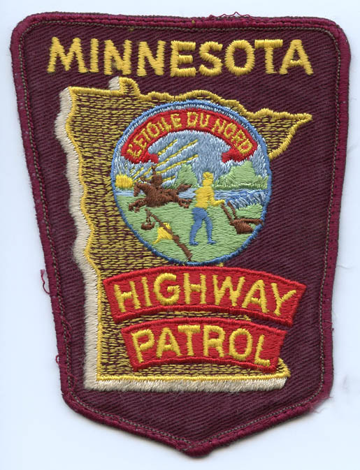 1960s Minnesota Highway Patrol Patch: Flying Tiger Antiques Online Store