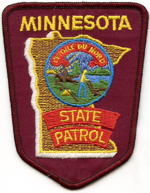 1970s Minnesota State Patrol Patch Flying Tiger Antiques Online Store