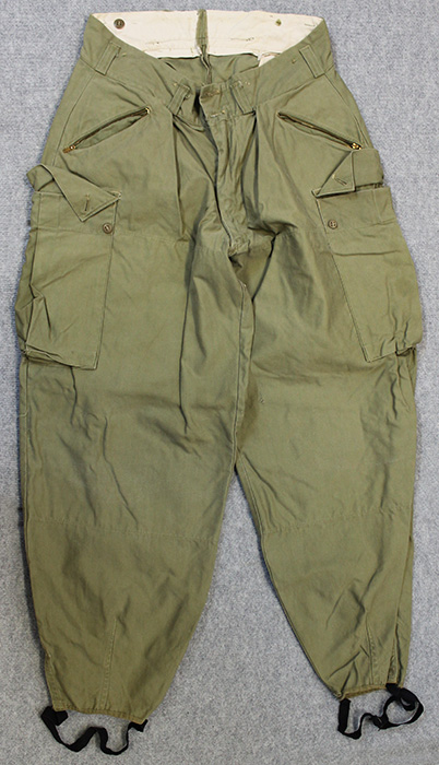 Scarce WWII Mountain Troop Trousers with Stirrups Intact: Flying Tiger  Antiques Online Store