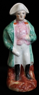 Vintage Mid 19th Century Staffordshire Napoleon Figurine