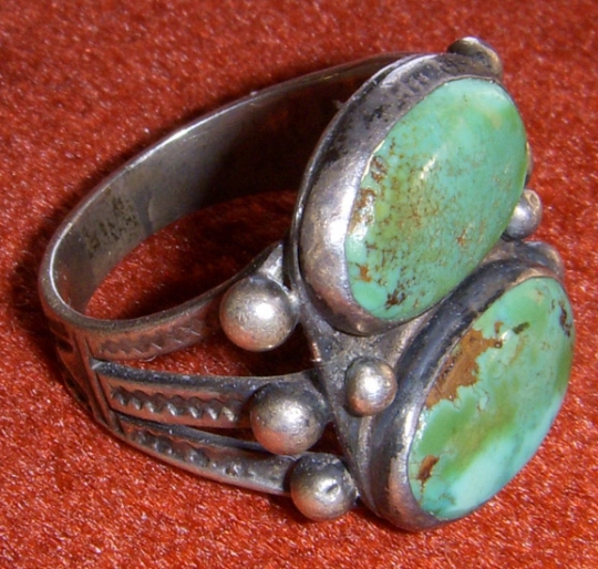 Vintage hot sale navajo rings