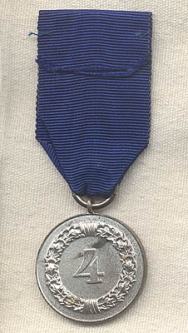 Nazi Army 4 Year Service Medal