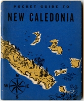 1943 United States Army (War Department) & USN "A Pocket Guide to New Caledonia" with Dark Cover