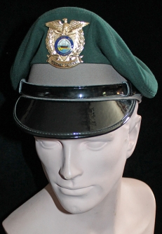 Extremely Rare, Duty worn, Captain & Higher Officer Visor Hat, New Hampshire Highway Patrol