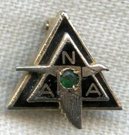 1950s North American Aviation (NAA) 3 Years of Service Pin by Robbins Co.