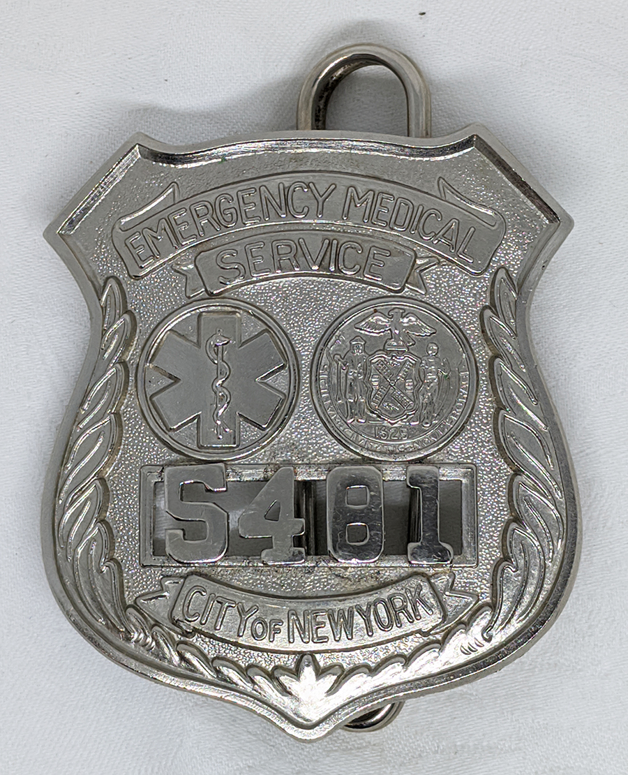 NYC EMS Badge