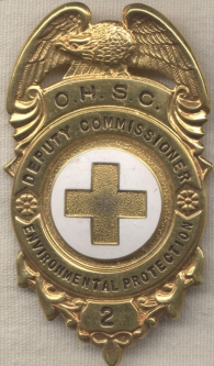 OHSC Deputy Commissioner of Environmental Protection Badge