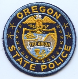 1970s Oregon State Police Patch