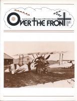 Over the Front' WWI Aviation History Journal Fall 1986 Vol. 1 No. 3