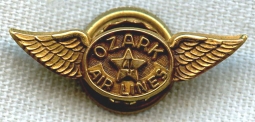 Early 1950's Ozark Airlines 4 Years of Service Lapel Pin