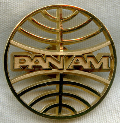 1980s Pan Am Pilot Hat Badge 5th Issue NO LONGER AVAILABLE: Flying ...