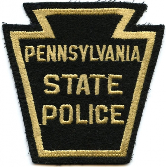 1960s Pennsylvania State Police Patch: Flying Tiger Antiques