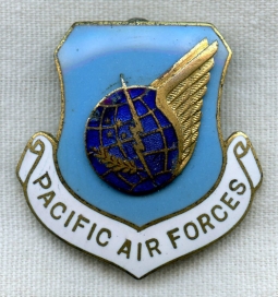 Philippine-Made Pacific Air Forces (PACAF) Badge from Korean War