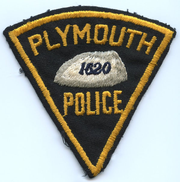 Early 1950s Plymouth Massachusetts Police Patch Flying Tiger Antiques Online Store 