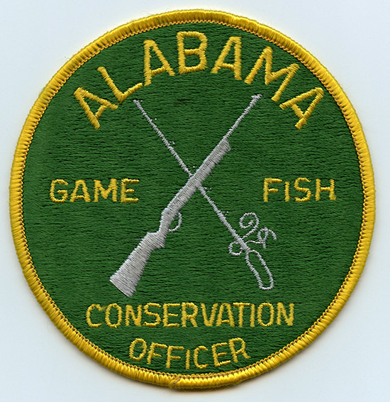 Early 1980's State of Alabama Fish & Game Conservation Officer Patch ...