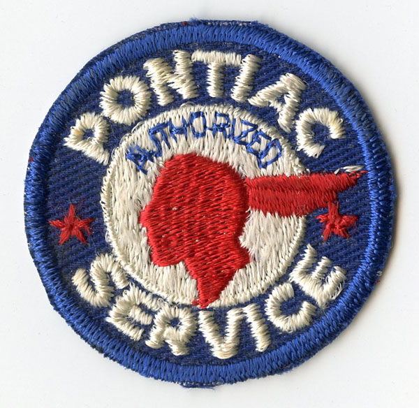 Early 1950's Pontiac Mechanic Patch: Flying Tiger Antiques Online Store