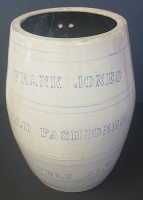 Wonderful Pre-Prohibition Portsmouth, NH Frank Jones Ale Stoneware Barrel