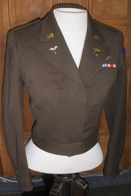 Pair of WWII Flight Nurse Uniform Jackets of 1st Lt. Evelyn Lucille ...