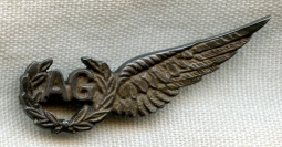 WWII RAF (Royal Air Force) Air Gunner Sweetheart Wing in Sterling