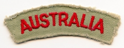 WWII Desert Air Force (DAF) Australian Volunteer Flash