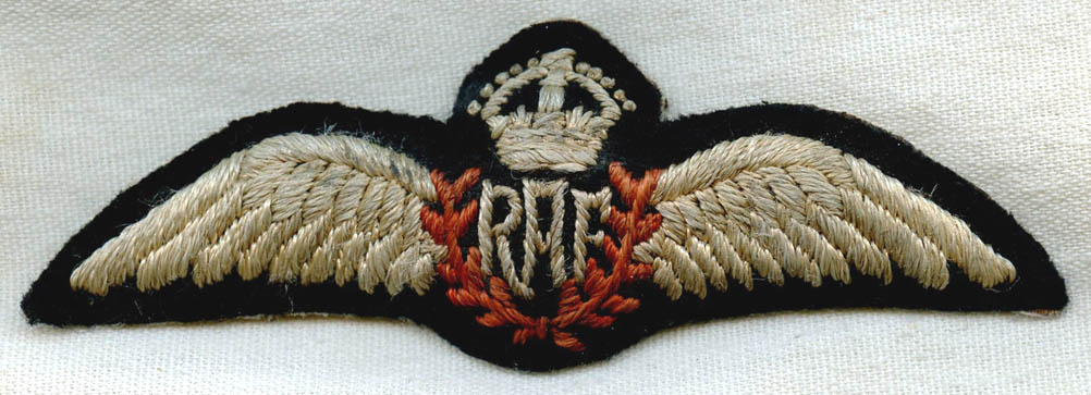 Nice Early WWII RAF (Royal Air Force) Dress Pilot Wing: Flying Tiger ...