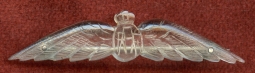 Great Theatre-Made WWII RAF (Royal Air Force) Sweetheart Wing in Plexiglass