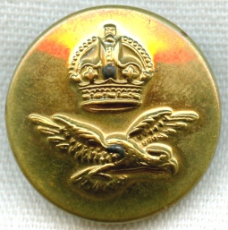 WWII Royal Air Force (RAF) Uniform Button by Buttons Ltd.