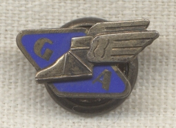 Rare 1930s Goodyear Aviation Service Lapel Pin