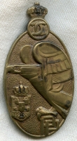 Ca. 1930s Kingdom of Romania Pre Military Badge 3rd Class