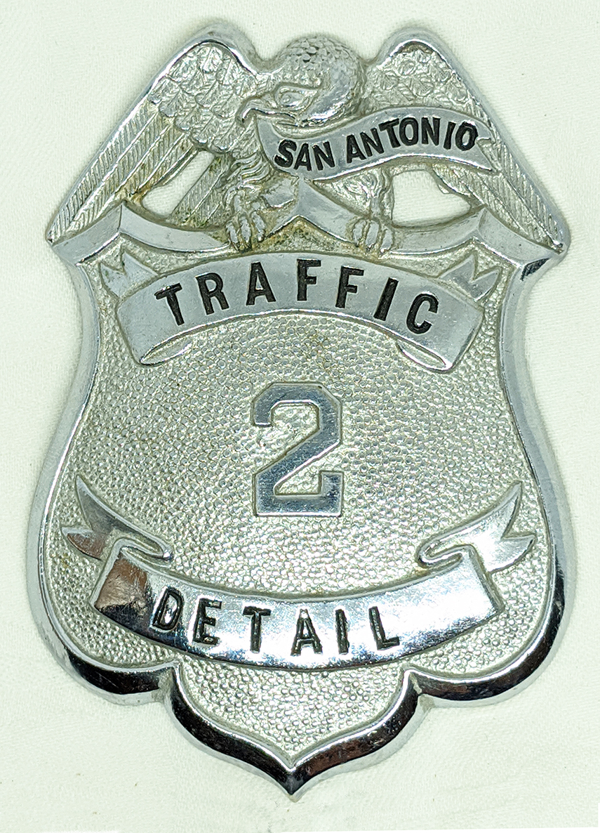 Rare 1930's San Antonio Texas Police Traffic Detail Badge ...