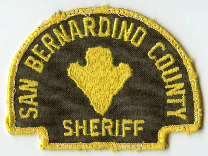 1960's San Bernardino County, California Sheriff Patch: Flying Tiger ...