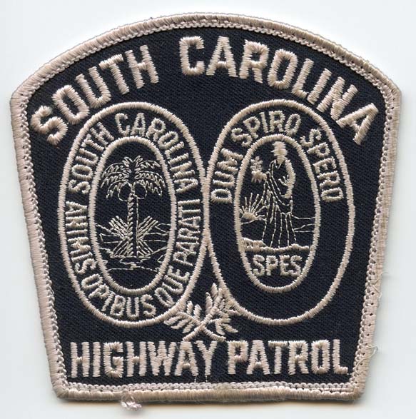 1980s South Carolina Highway Patrol Patch NO LONGER AVAILABLE: Flying ...