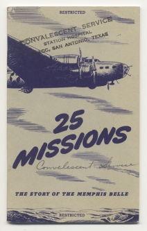 Scarce July 1943 USAAF "The Story of the Memphis Belle" Restricted Propaganda or Morale Booklet